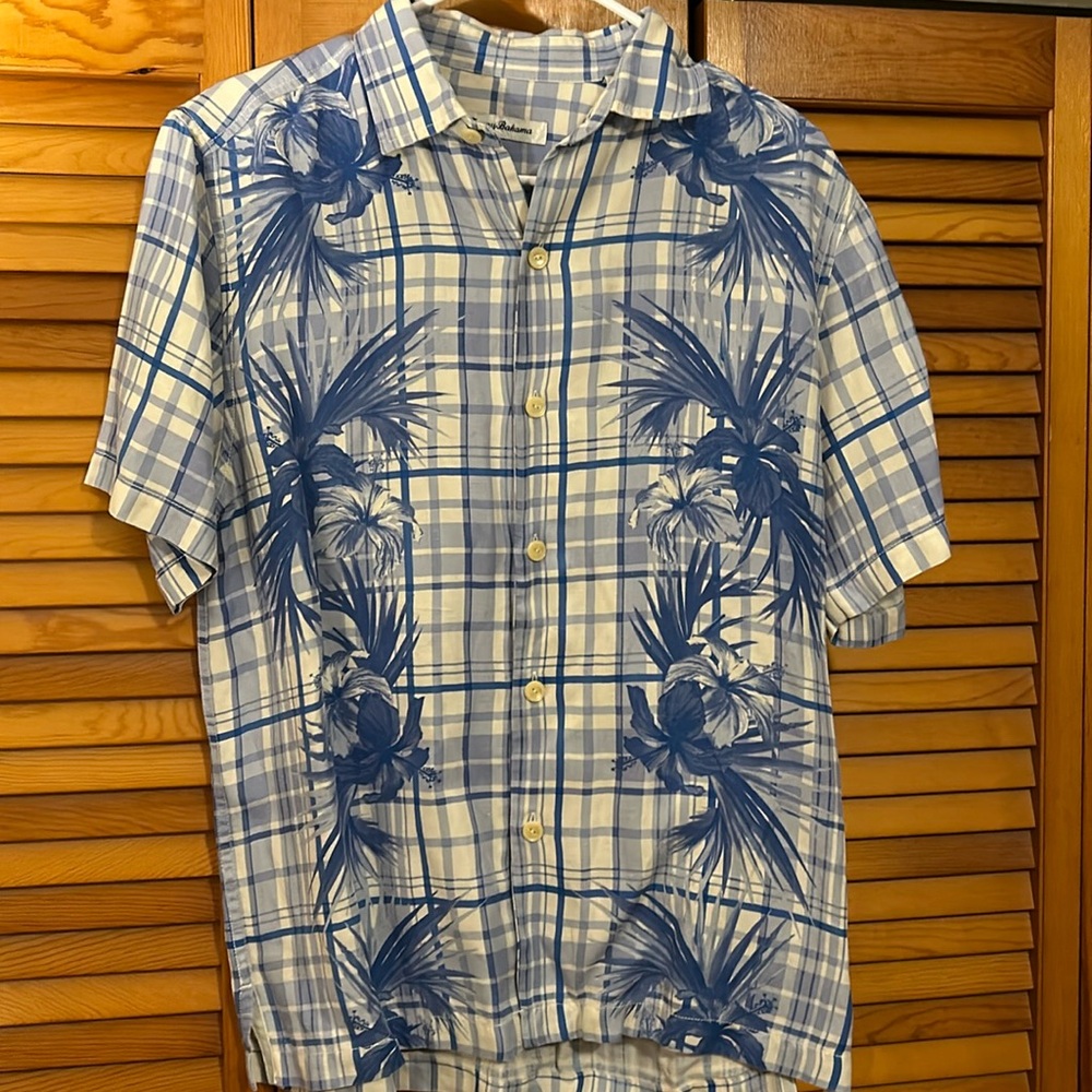 Tommy Bahama beach shirt- size: S